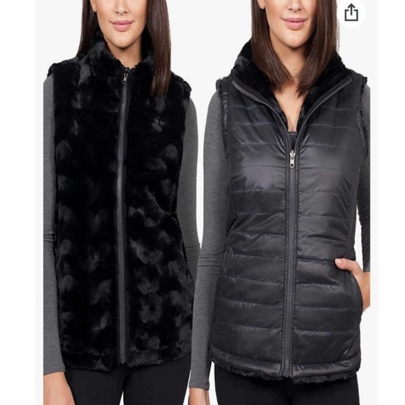 Nicole miller reversible vest - Picture 1 of 6